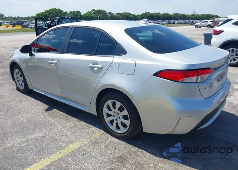 2020 Toyota Corolla Le z USA, uszkodzony, nr VIN 5YFEPRAEXLP125579